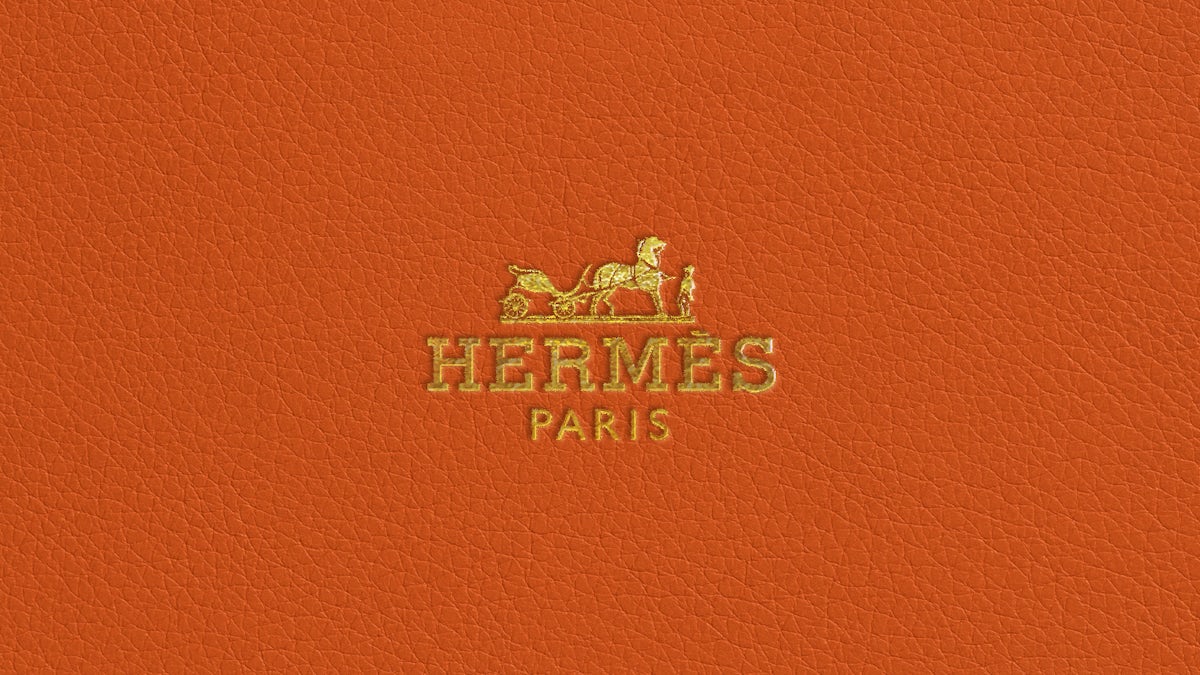 Hermes レザー壁紙 Whatever Inc